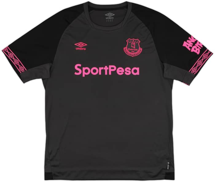 2018-19 Everton Away Shirt Baines #3 - 10/10 - (XL)