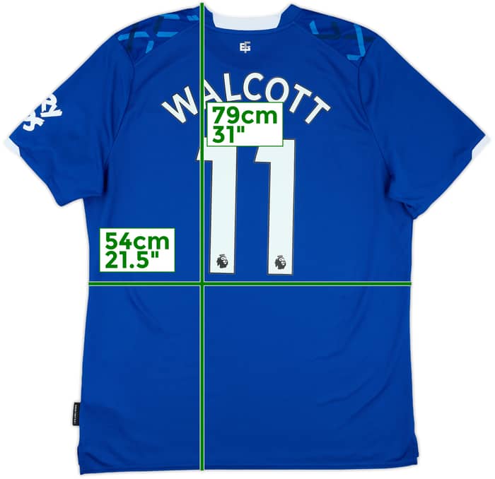 2019-20 Everton Home Shirt Walcott #11 - 10/10 - (XL)