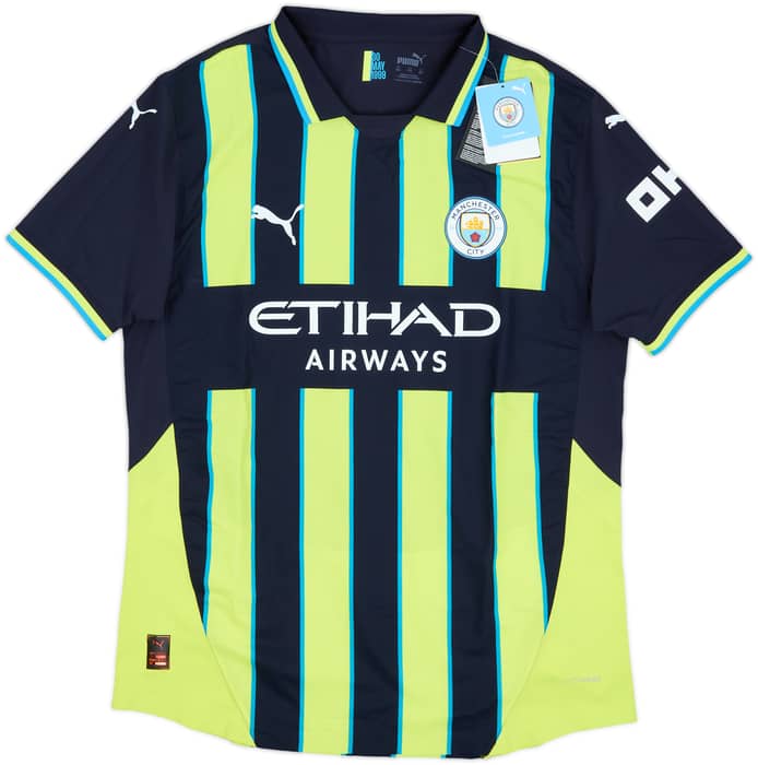 2024-25 Manchester City Authentic Away Shirt De Bruyne #17 (XXL)