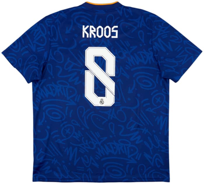 2021-22 Real Madrid Away Shirt Kroos #8 - 7/10 - (XL)