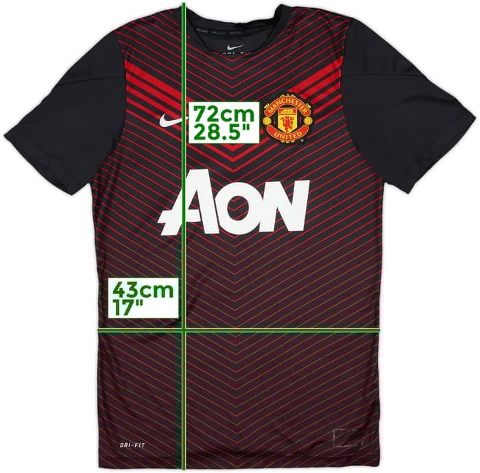 2014-15 Manchester United Nike Training Shirt - 9/10 - (S)