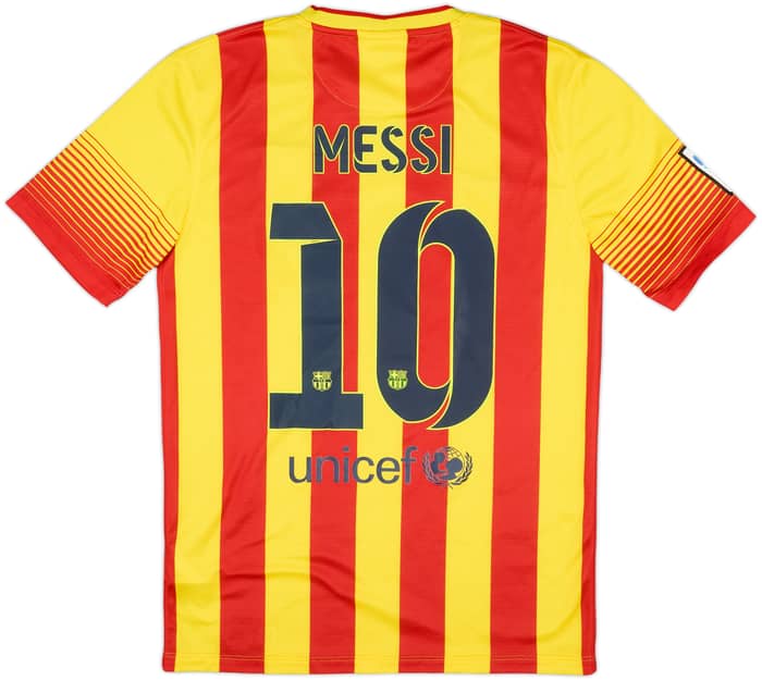 2013-15 Barcelona Away Shirt Messi #10 - 10/10 - (S)