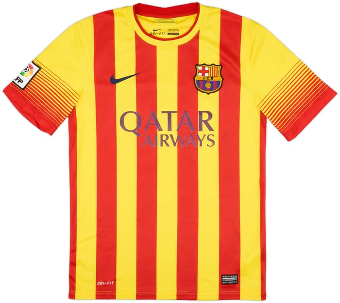 2013-15 Barcelona Away Shirt Messi #10 - 10/10 - (S)