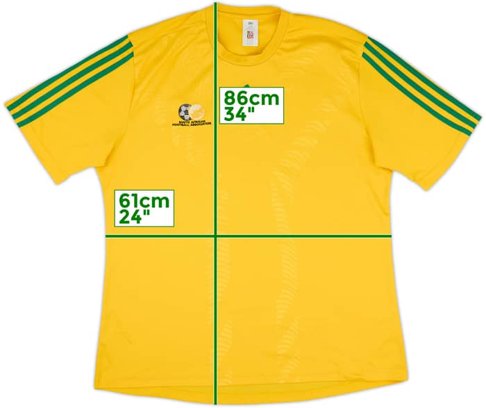 2010-12 South Africa adidas Training Shirt - 8/10 - (XXL)