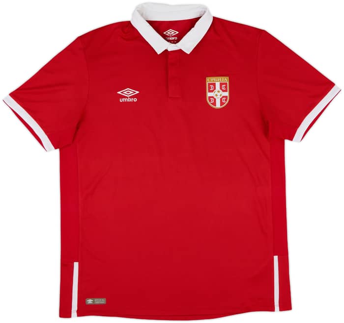 2016-17 Serbia Home Shirt - 9/10 - (XL)