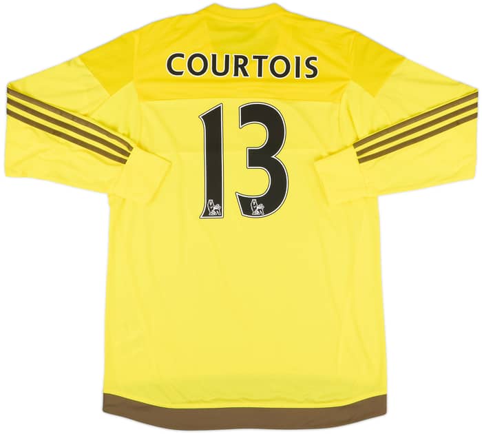 2015-16 Chelsea Player Issue GK Shirt Courtois #13 (L)