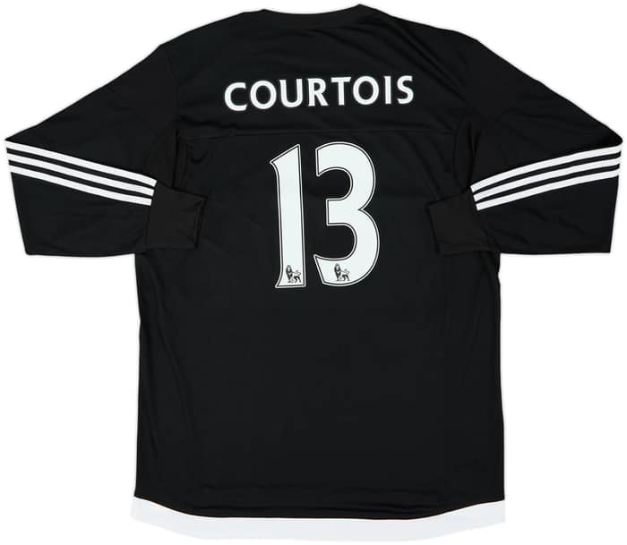 2015-16 Chelsea Player Issue GK Shirt Courtois #13 (XL)