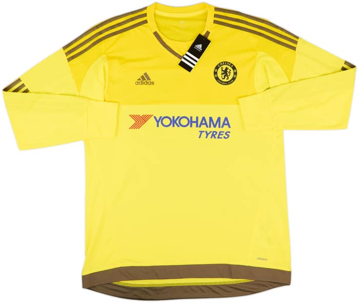 2015-16 Chelsea Player Issue GK Shirt Courtois #13 (L/XL)