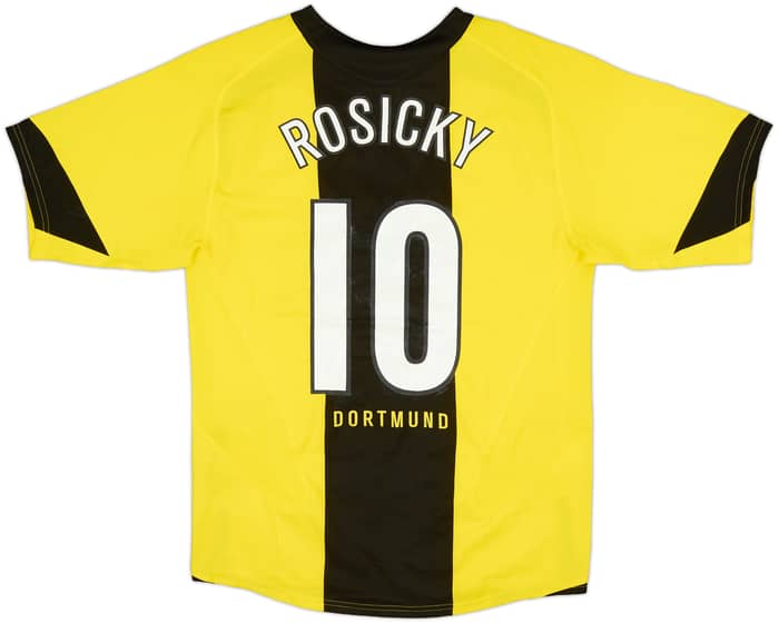 2005-06 Borussia Dortmund Home Shirt Rosicky #10 - 6/10 - (S)