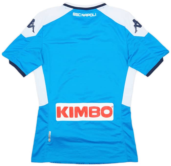 2019-20 Napoli Authentic Home Shirt - 7/10 - (S)