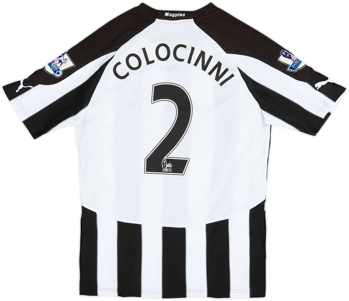 2010-11 Newcastle Home Shirt Colocinni #2 - 5/10 - (S)