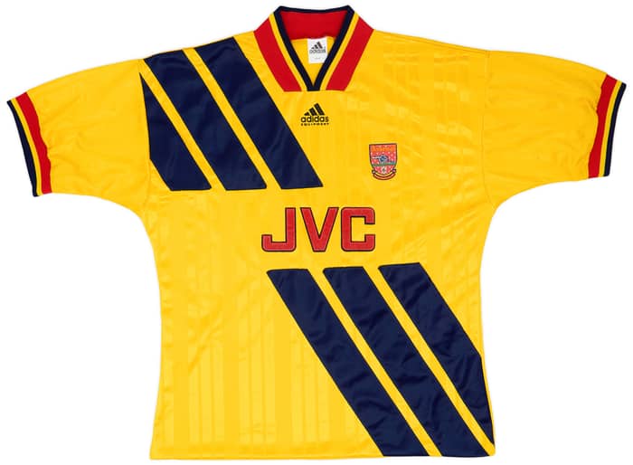 1993-94 Arsenal Away Shirt Wright #8 - 6/10 - (L)