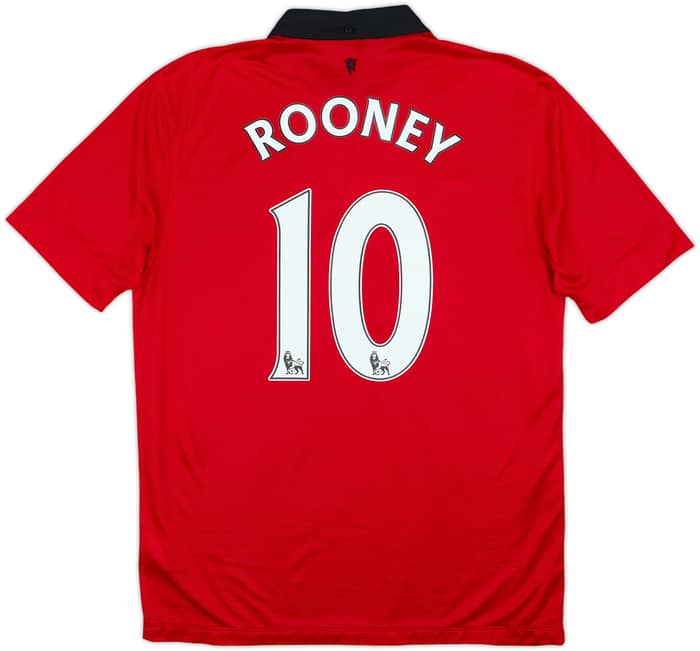 2013-14 Manchester United Home Shirt Rooney #10 - 5/10 - (M)