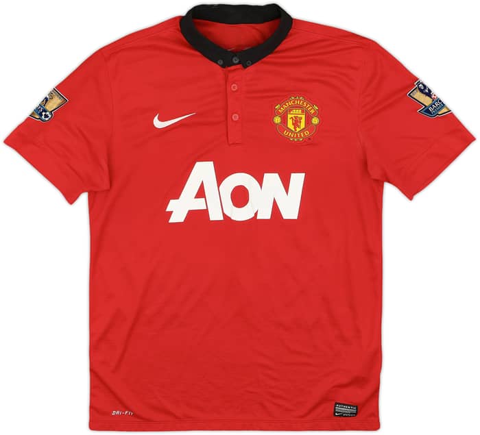 2013-14 Manchester United Home Shirt Rooney #10 - 6/10 - (M)