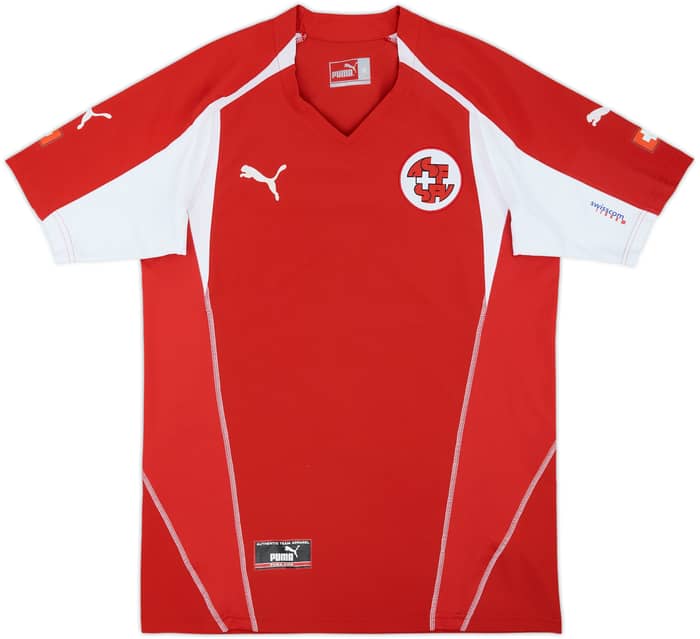 2004-06 Switzerland Home Shirt - 7/10 - (M)