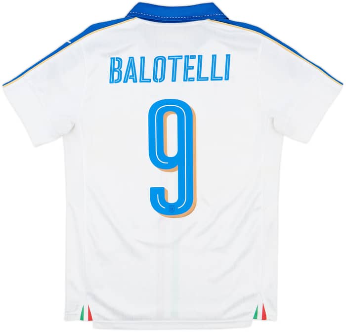 2016-17 Italy Away Shirt Balotelli #9 - 8/10 - (S)