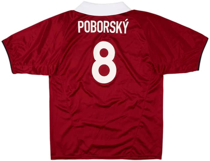 2003-04 Sparta Prague Home Shirt Poborsky #8 - 9/10 - (S)