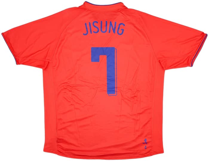 2006-08 South Korea Home Shirt Ji Sung #7 - 5/10 - (XL)