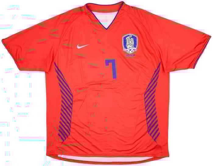 2006-08 South Korea Home Shirt Ji Sung #7 - 5/10 - (XL)