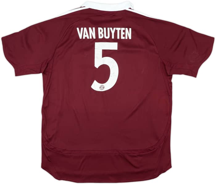 2006-07 Bayern Munich CL Shirt Van Buyten #5 - 6/10 - (XL)