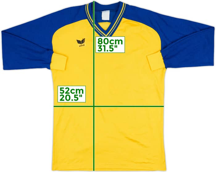 1990s Erima Template L/S Shirt (NL Leipzig) #14 - 8/10 - (XL)