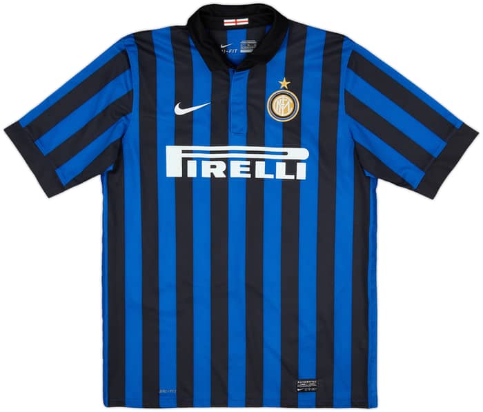 2011-12 Inter Milan Home Shirt Sneijder #10 - 7/10 - (XL.Boys)