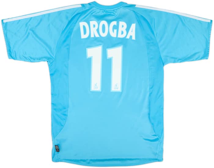 2003-04 Olympique Marseille Away Shirt Drogba #11 - 7/10 - (S)