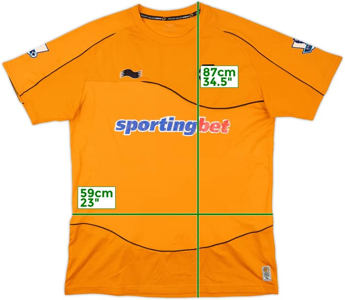 2011-12 Wolves Home Shirt - 7/10 - (XL)