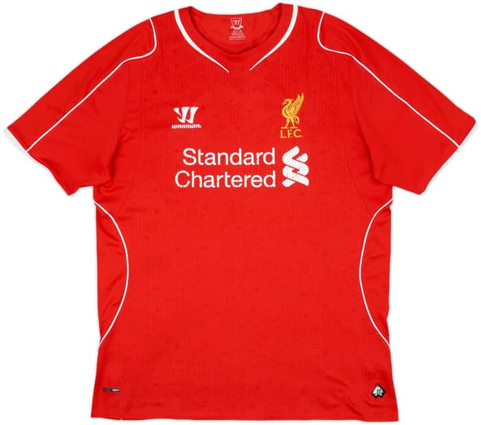 2014-15 Liverpool Home Shirt Gerrard #8 - 6/10 - (XL)