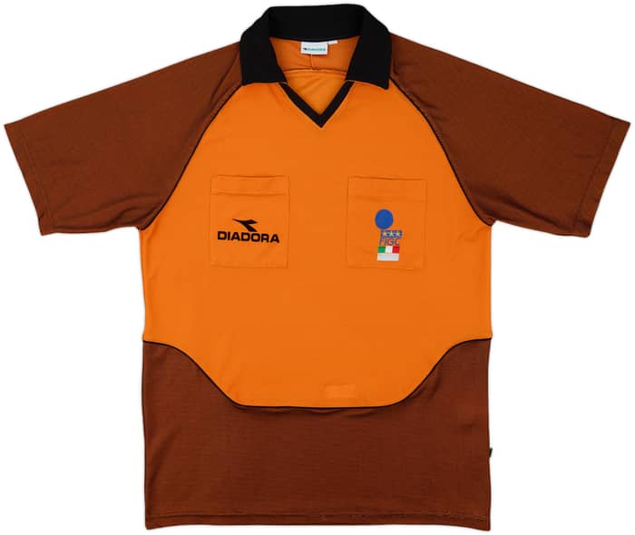 2002-03 Italy Diadora Referee Shirt - 9/10 - (XL)