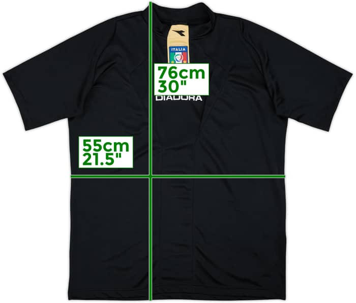 2007-08 Italy Diadora Referee Shirt - 9/10 - (M)