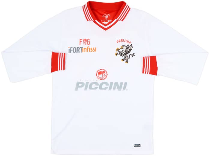 2016-17 Perugia Away L/S Shirt Brighi #33 - 9/10 - (M)