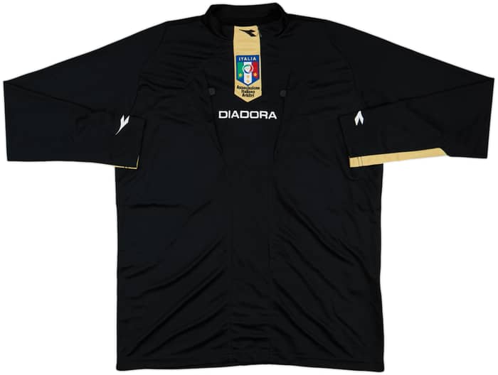 2007-08 Italy Diadora Referee L/S Shirt - 9/10 - (M)