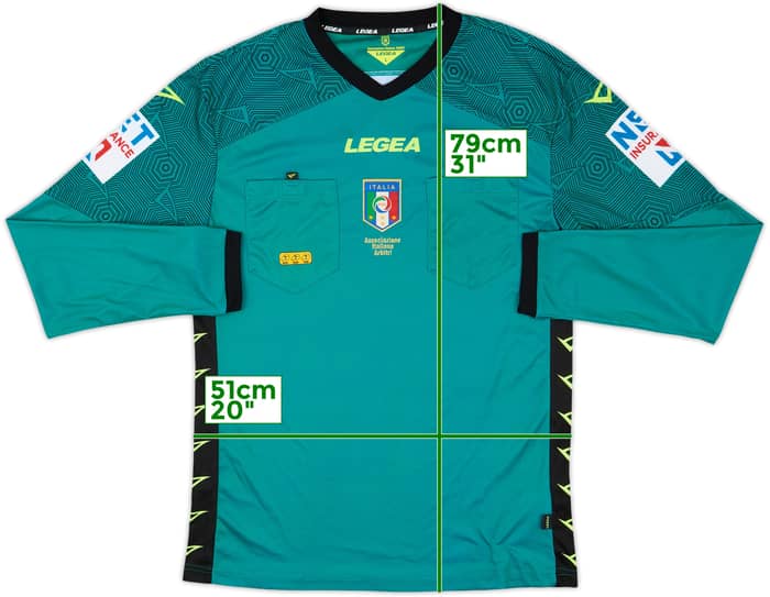 2021-22 Italy Legea Referee L/S Shirt - 10/10 - (L)