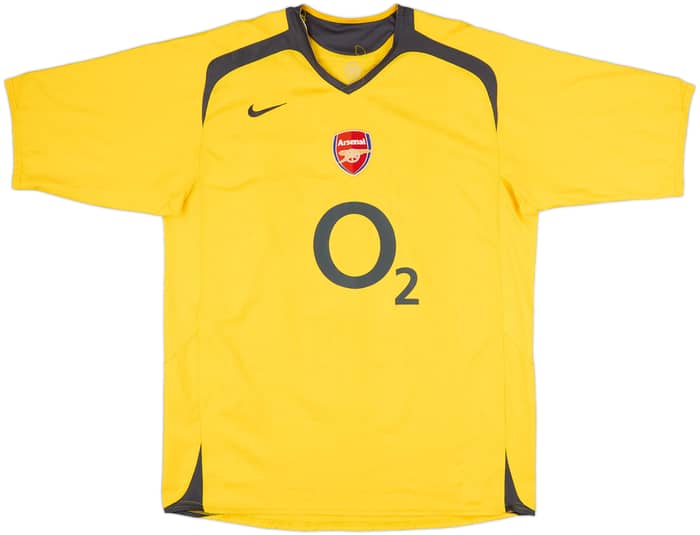 2005-06 Arsenal Away Shirt Henry #14 - 8/10 - (XL)