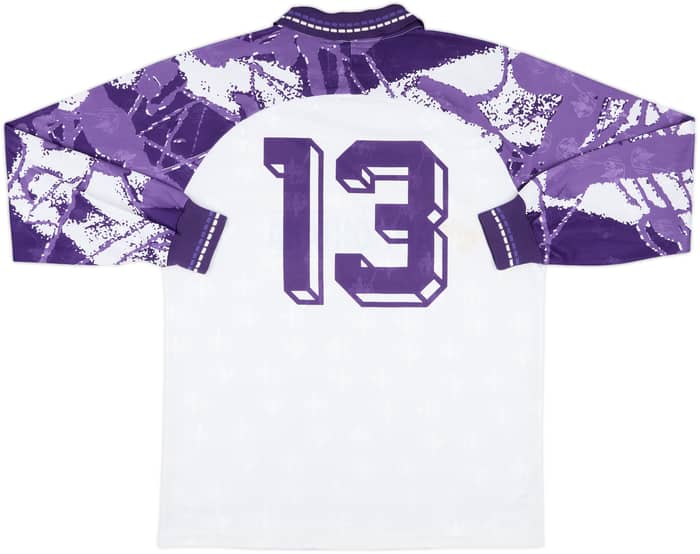 1994-95 Fiorentina Match Issue Away L/S Shirt #13