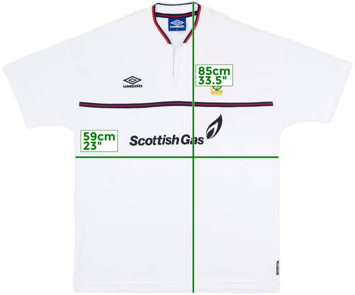 1998-99 Scotland Umbro Training shirt - 8/10 - (XL)