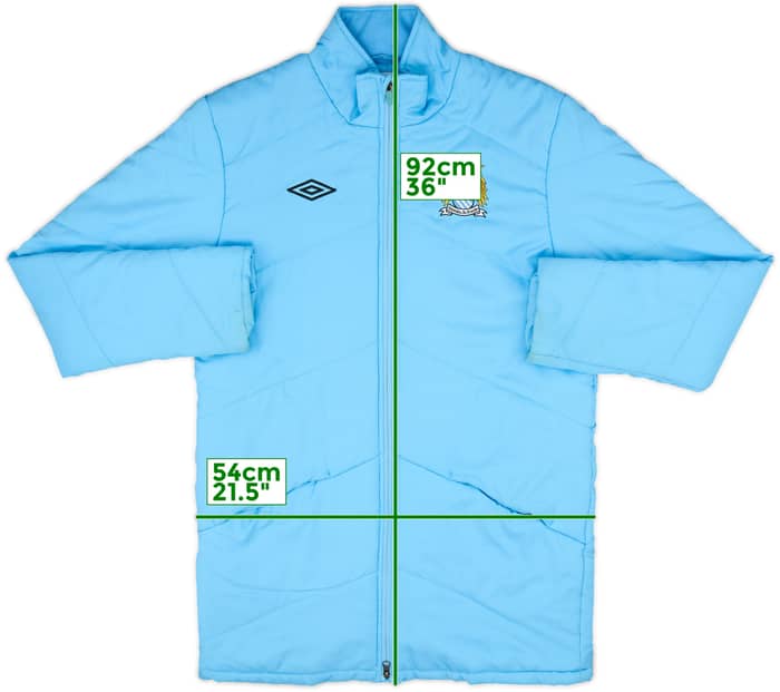 2012-13 Manchester City Umbro Padded Bench Coat - 9/10 - (M)