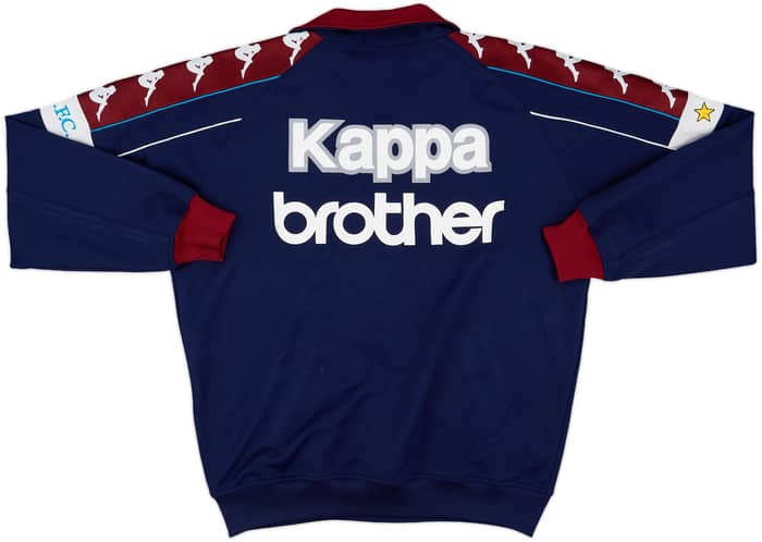 1997-99 Manchester City Kappa 1/4 Zip Drill Top - 4/10 - (S)