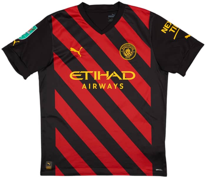 2022-23 Manchester City Away Shirt Walker #2 - 10/10 - (L)