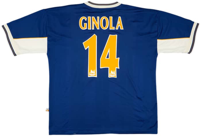 1997-98 Tottenham Away Shirt Ginola #14 - 9/10 - (XL)