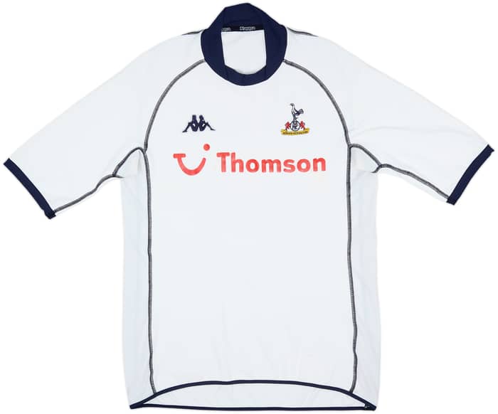 2002-04 Tottenham Home Shirt Kanoute #9 - 6/10 - (M)