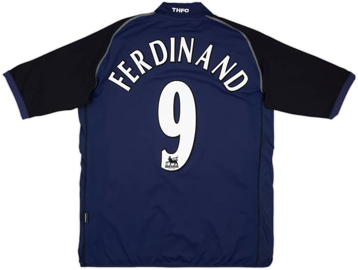 2002-03 Tottenham Away Shirt Ferdinand #9 - 7/10 - (L)