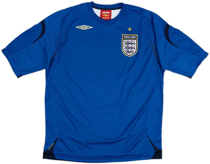 2006-08 England GK S/S Shirt - 5/10 - (XL)