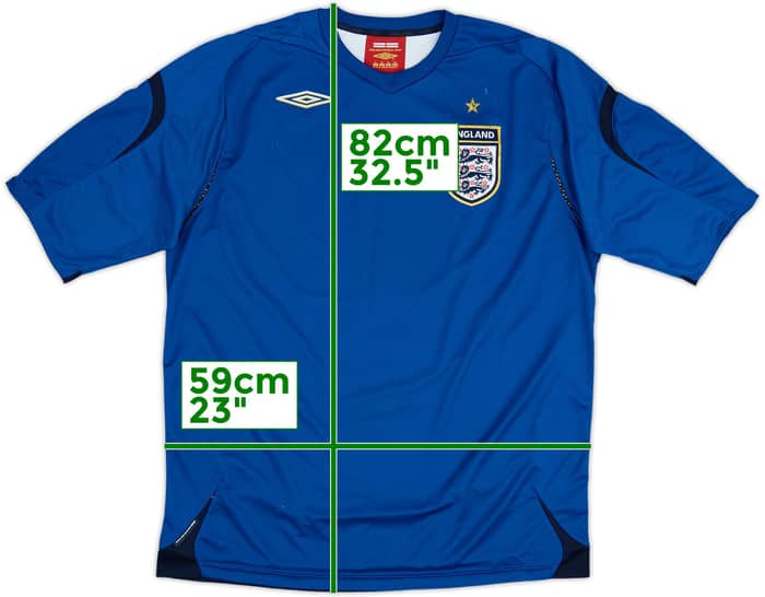 2006-08 England GK S/S Shirt - 5/10 - (XL)