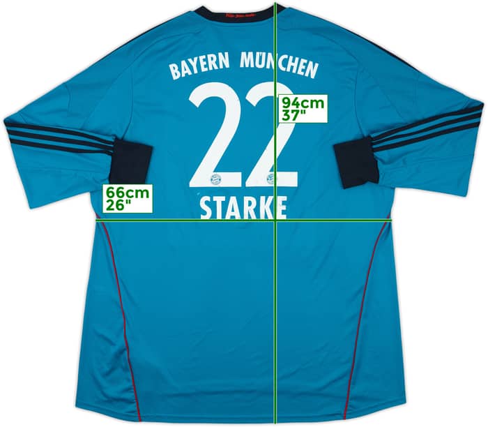 2011-13 Bayern Munich GK Shirt Starke #22 - 5/10 - (3XL)