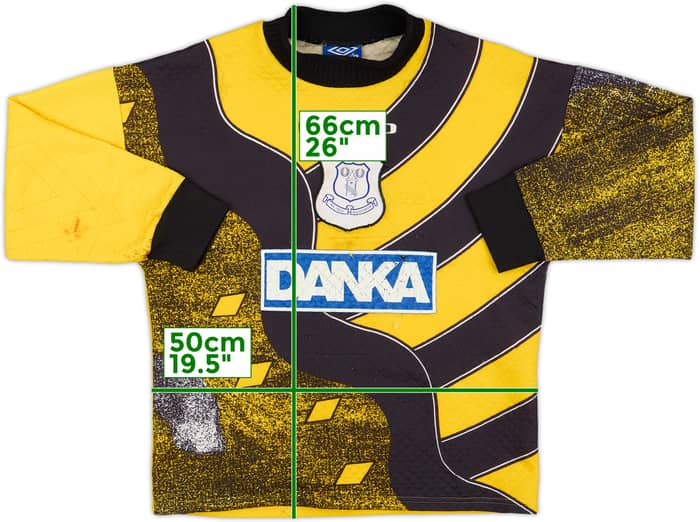 1995-96 Everton GK Shirt - 5/10 - (Y)