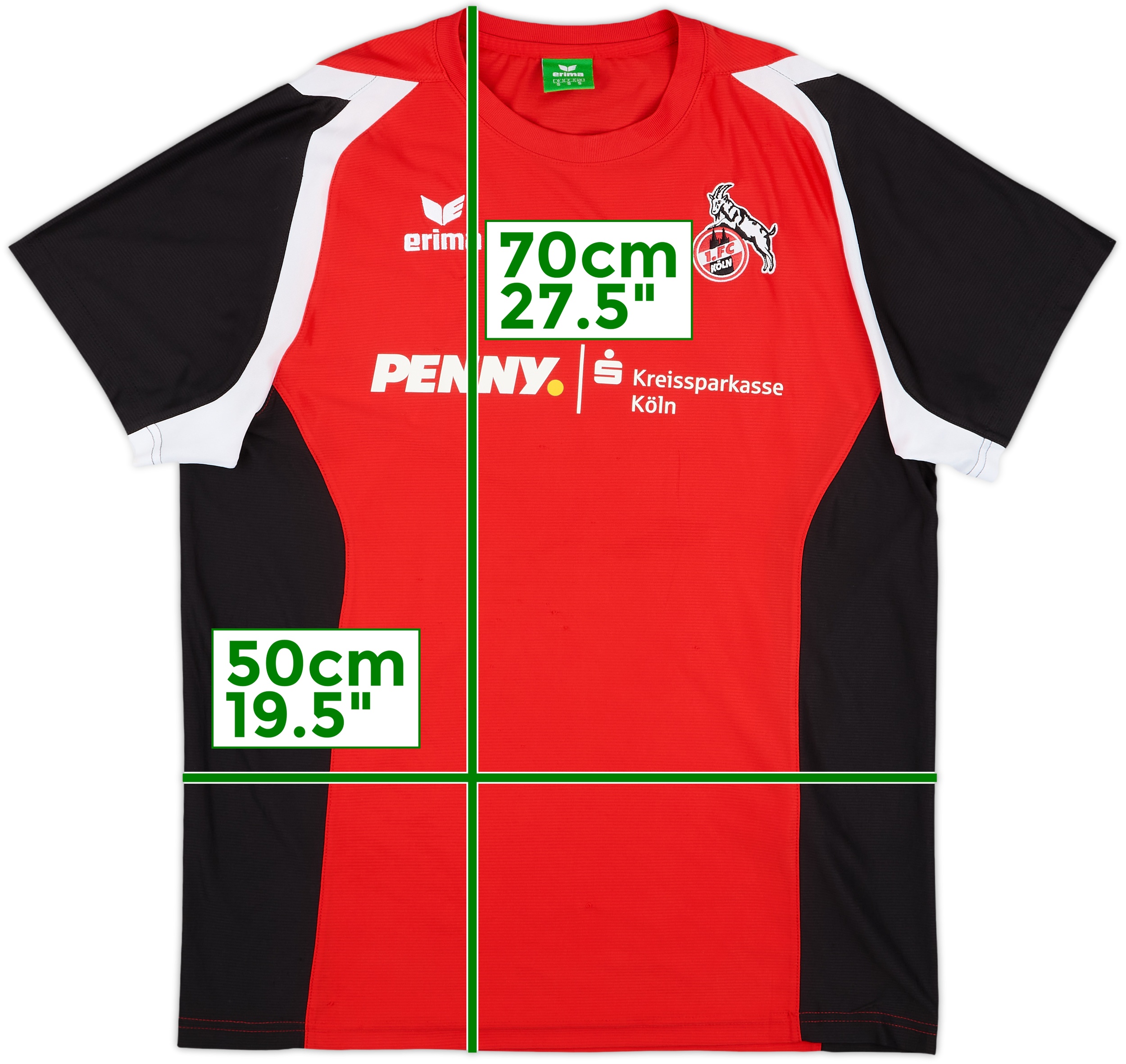 2016-17 FC Koln Erima Training Shirt - 8/10 - (S)