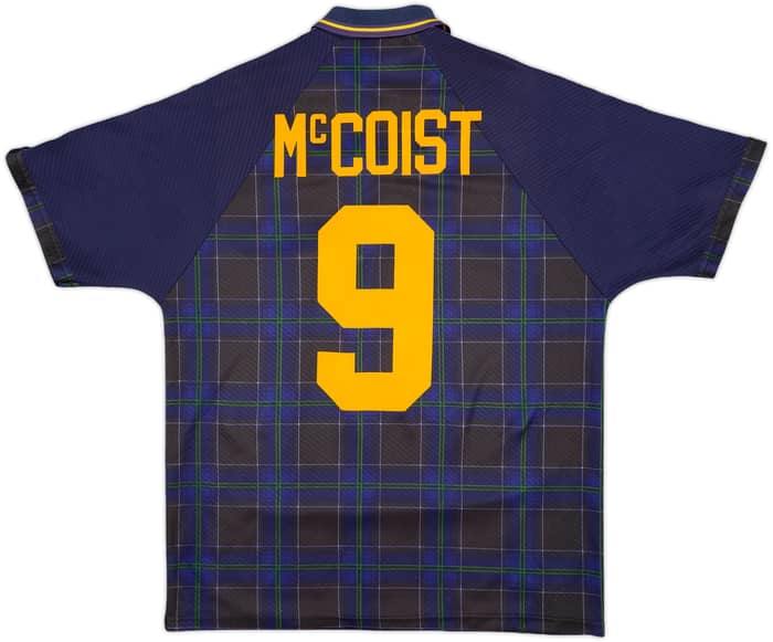 1994-96 Scotland Home Shirt McCoist #9 - 8/10 - (L)