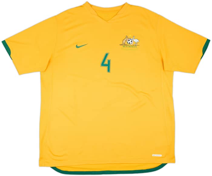 2006-08 Australia Home Shirt Cahill #4 - 7/10 - (XXL)